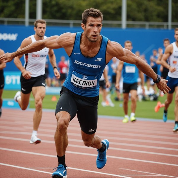 Quelle routine de récupération est conseillée pour les athlètes après une compétition de décathlon?